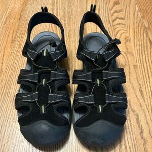 Men's Black Airwalk Active Sandal - Size 12